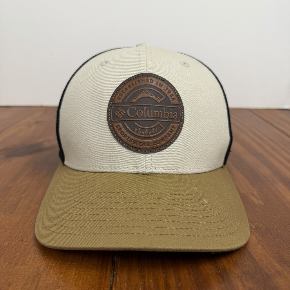 Columbia Rugged Outdoor‎ Mesh Cap Beige Unisex Breathable Hat L/XL